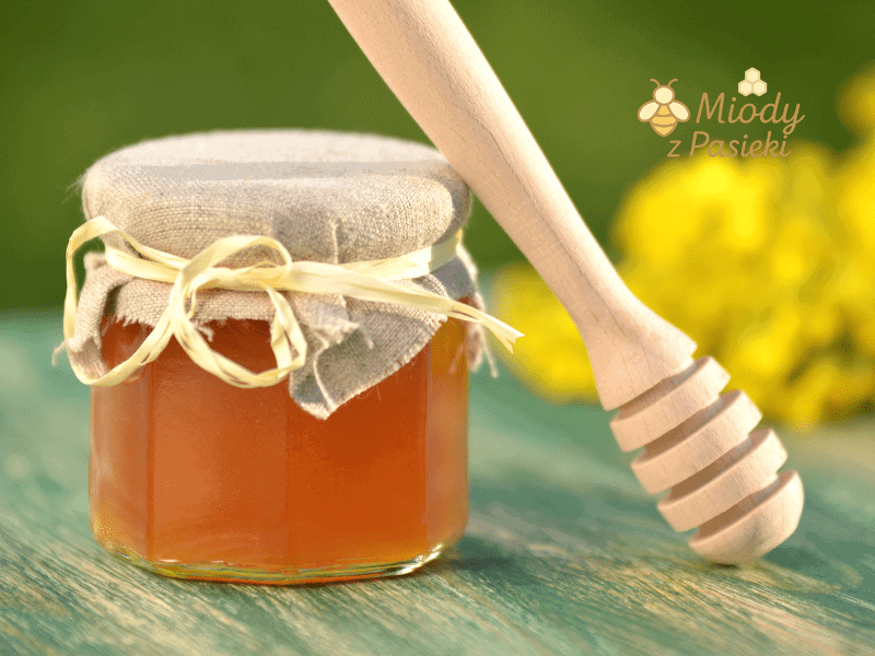 Miód rzepakowy – 1,2 kg