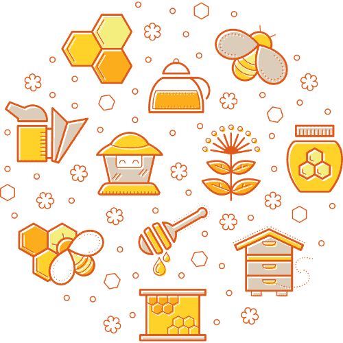 Główna grafika sklepu z miodem